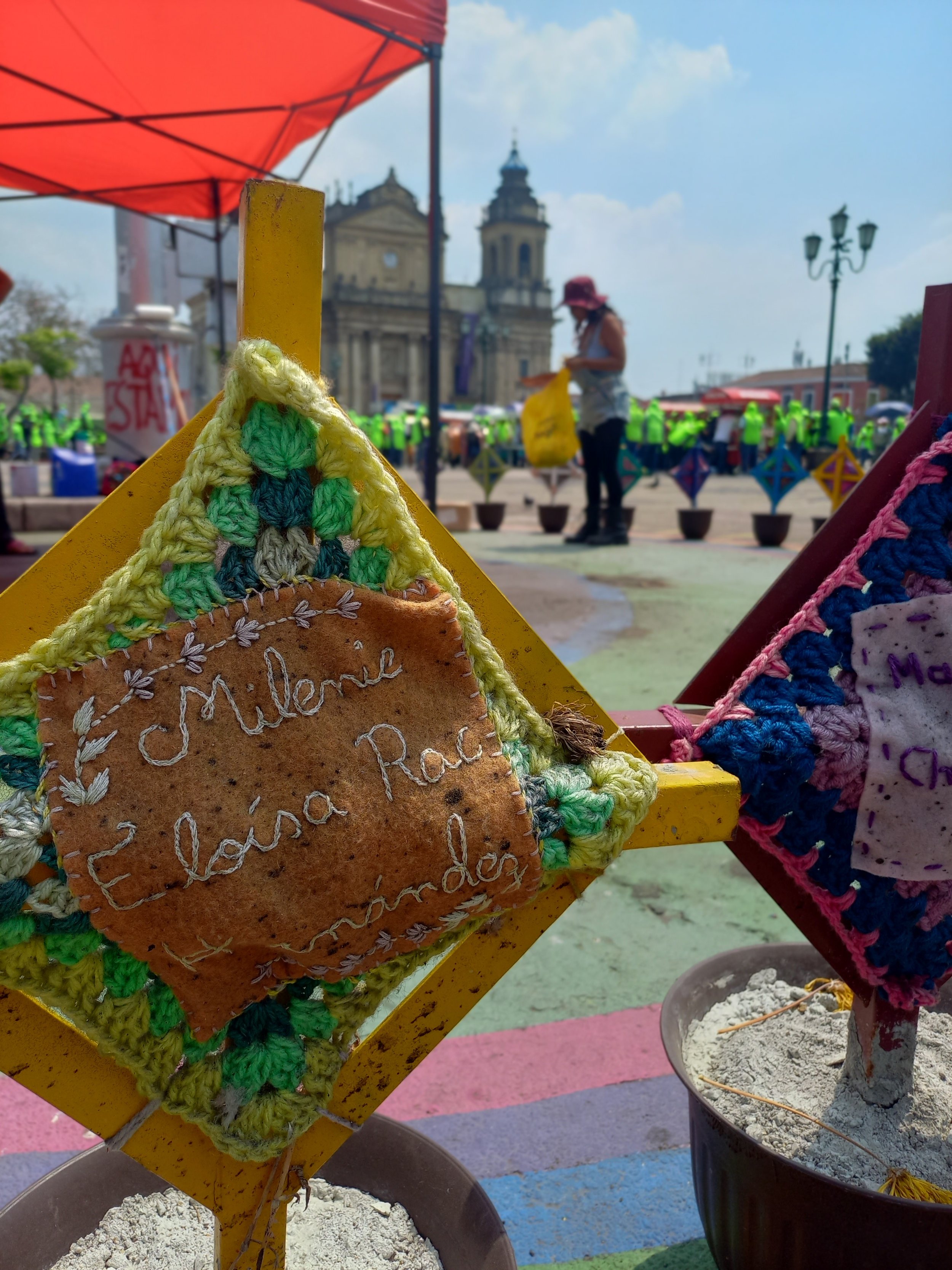  Actividades de remozamiento del Altar de las Niñas 2024. Foto: Violeta Cetino 